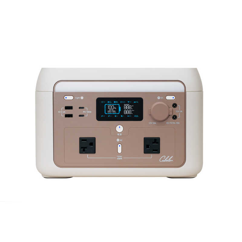 INBES　リン酸鉄リチウムイオン電池式ポータブル電源600W　IBPL601C