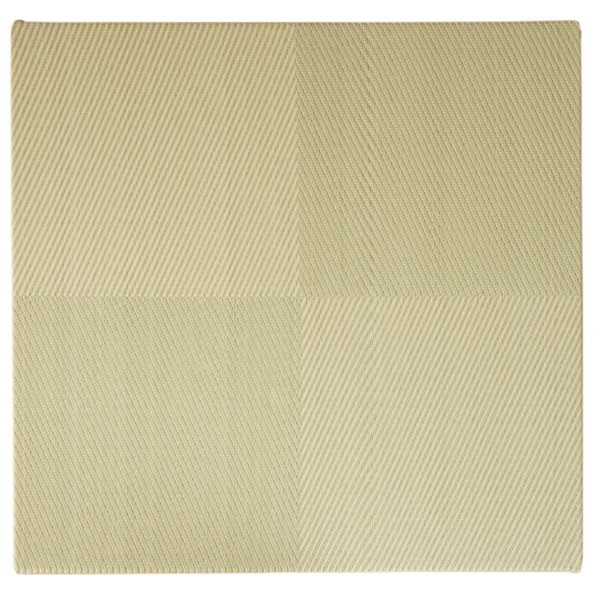 159055582 水拭きできる い草風 置き畳 市松模様 9枚セット 82822.5cm グリーン メーカー直送