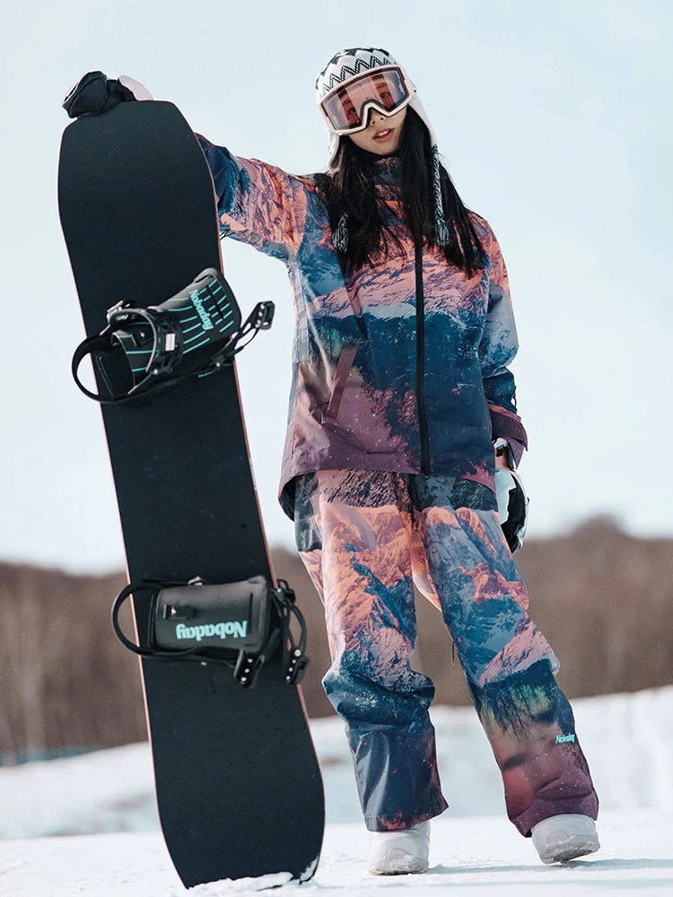 スノボウェア 2025 2026 上下セット ジャケット パンツ 雪山 おしゃれ 韓国風 メンズ レディース スノーボードウェア スノーウェア スキーウェア ピンク 12,012円