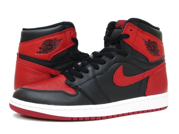 NIKE AIR JORDAN 1 RETRO HIGH OG BLACK/VARSITY RED/WHITE 【BRED】