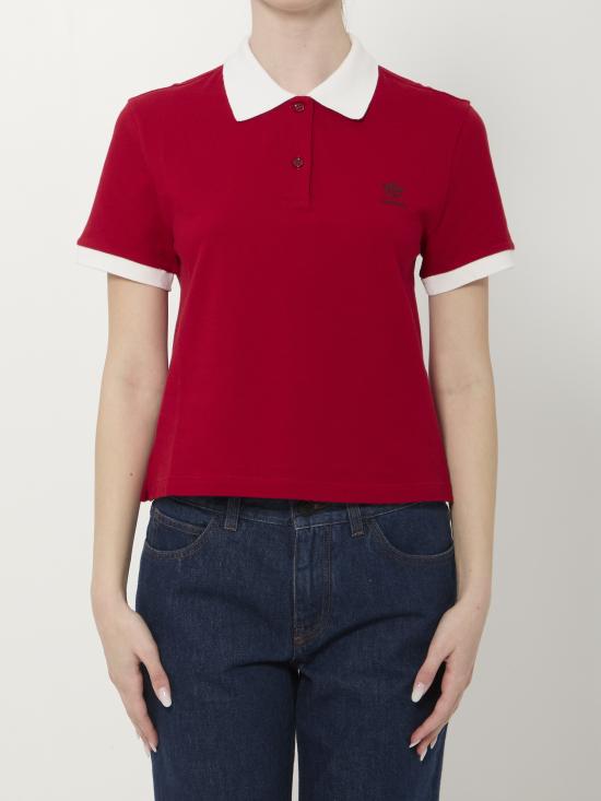 VERSACE Women Polo Shirts 1024235 RED