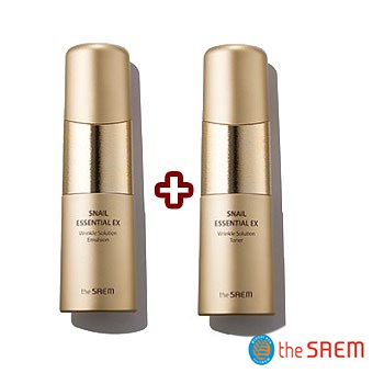 ザセム1+1スネイルエッセンシャルEXリンクルソリューショントナーエマルジョン