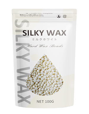 SilkyWax ブラジリアンワックス 鼻毛 脱毛 100g 鼻毛脱毛 ミルクホワイト