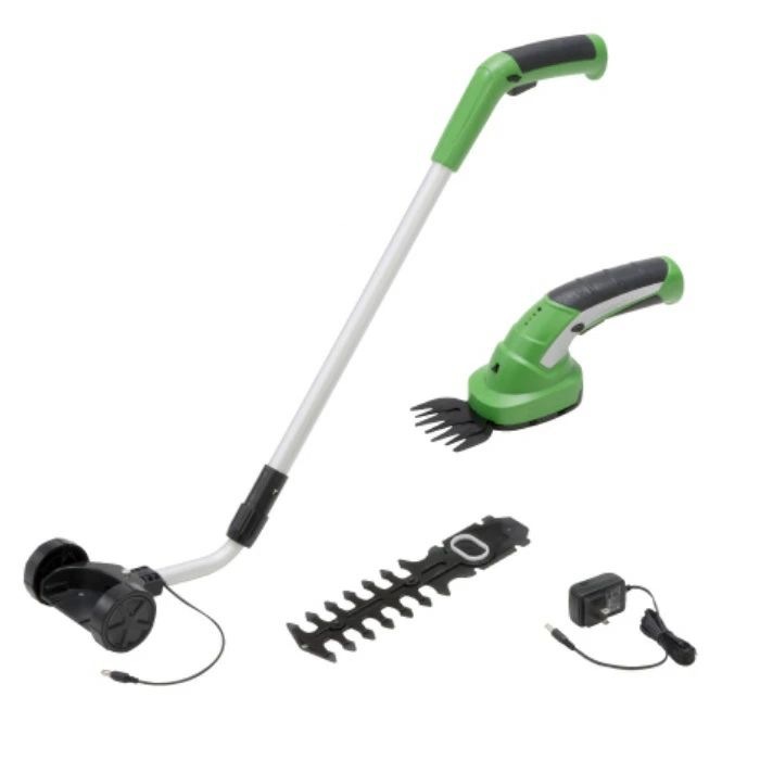 芝生 庭木 お手入れ 簡単 3WAY 草刈機 3WAY 電動草刈機 BRUSH CUTTER El-90479