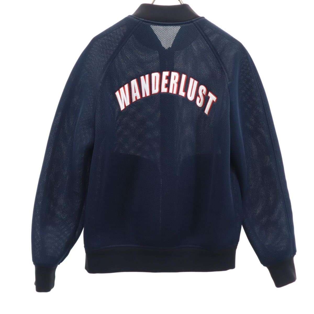 イタリア製 長袖 ブルゾン 46 ネイビー メンズ