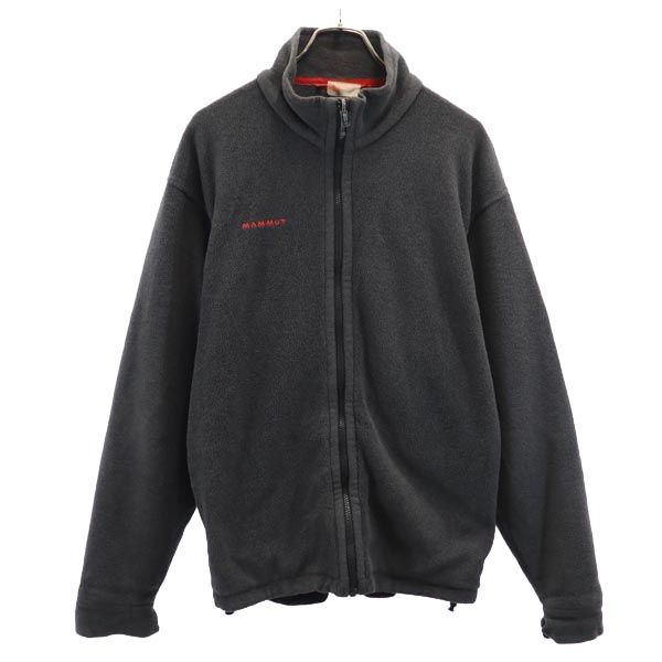 アウトドア 長袖 フリースジャケット XL グレー系 メンズ