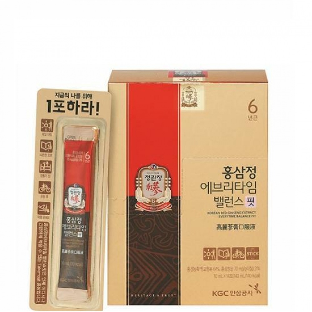 チョングァンジャンチョングァンジャンホンサムジョンエブリタイムバランスフィット10ml x 14包その他