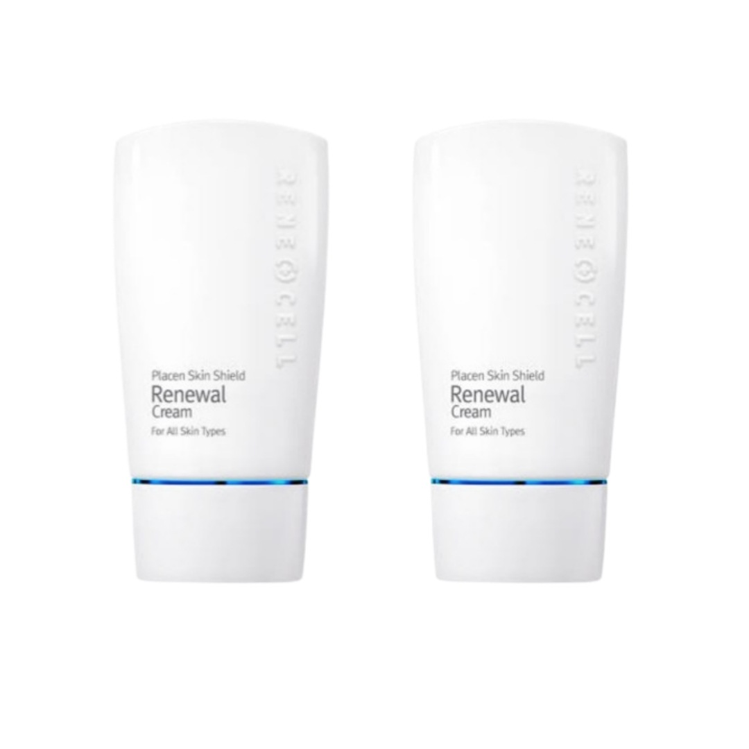 1+1 [RENECELL] RENEWED プラセン スキンシールド リニューアルクリーム 50ml