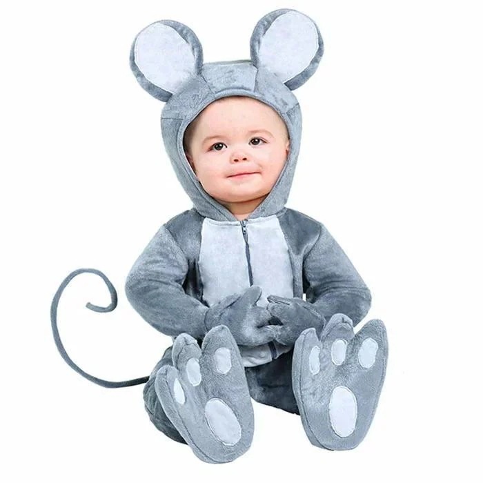 ハロウィン 衣装 鼠 ネズミ ベビー キッズ 赤ちゃん かわいい ハロウィン マウス 男女兼用 着ぐるみ 仮装 舞台 ステージ コスチューム パーティー イベント コス