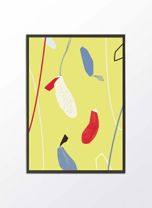 PROJECT NORD HANGING FLOWERS POSTER A3