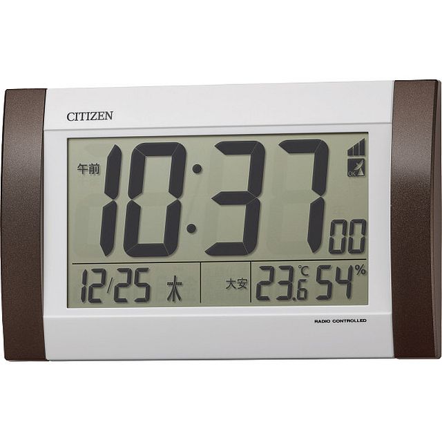 電波目覚まし時計（掛置兼用） 8RZ188-006