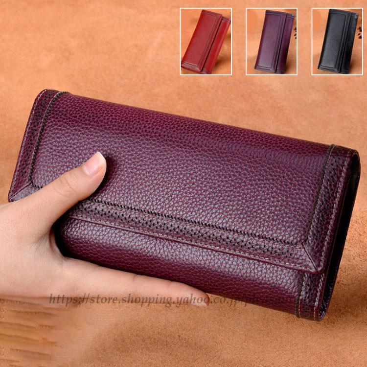 新入荷 牛革　本革　長財布 レディース 小銭入れ　カード入れ　サイフ　おしゃれ wallet コンパクト　安い レザーサイフ　人気　大容量　可愛い