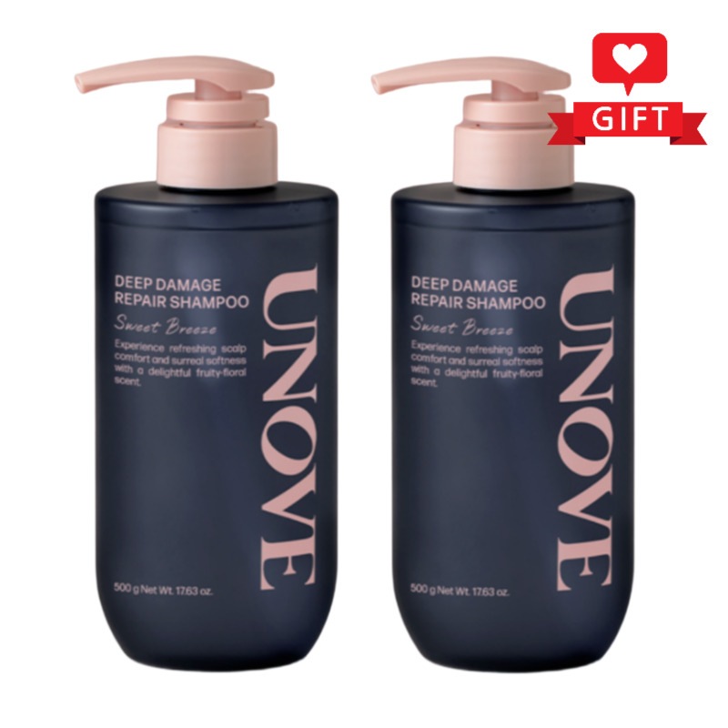 ダメージリペアシャンプー 500g スウェットブリーズ x2個／乾燥ダメージ髪／パサつき対策／サロンケア／爽やか香り