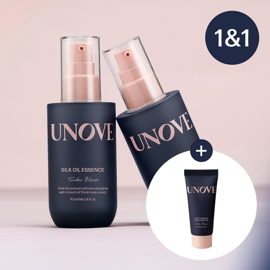 【限定企画】アノブシルクオイルヘアエッセンス70ml 2口2種タック1（テンダブルルーム/ワームペタル）