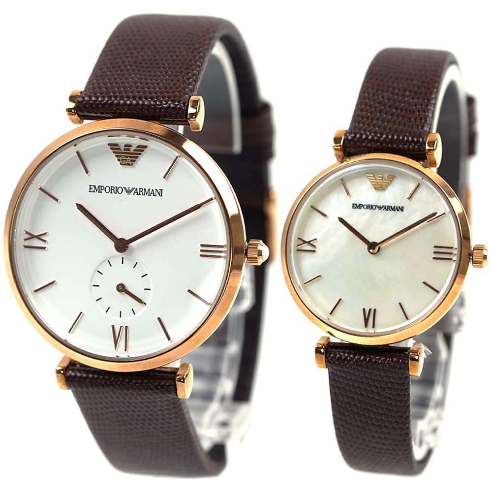 エンポリオアルマーニ 腕時計 ペアウォッチ メンズ レディース セット EMPORIO ARMANI AR9042
