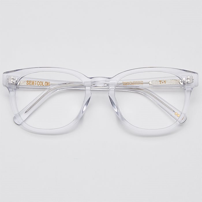 Semicolon T-1 Clear Glasses