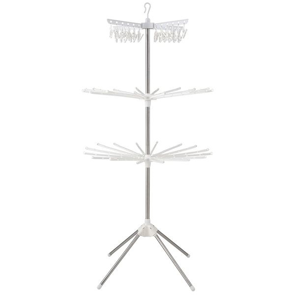 組立式スタンド物干し パラソル型 3段 PORISH PS-10K