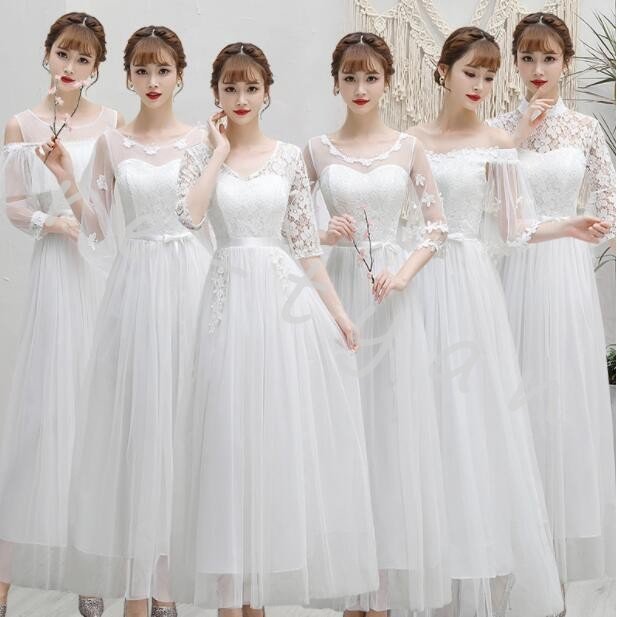 ロングドレス 演奏会 Long dress ドレス 二次会 結婚式ドレス ウェディングドレス 発表会 パーティードレス 花嫁ドレス ブライズメイド ドレス 20代 30代