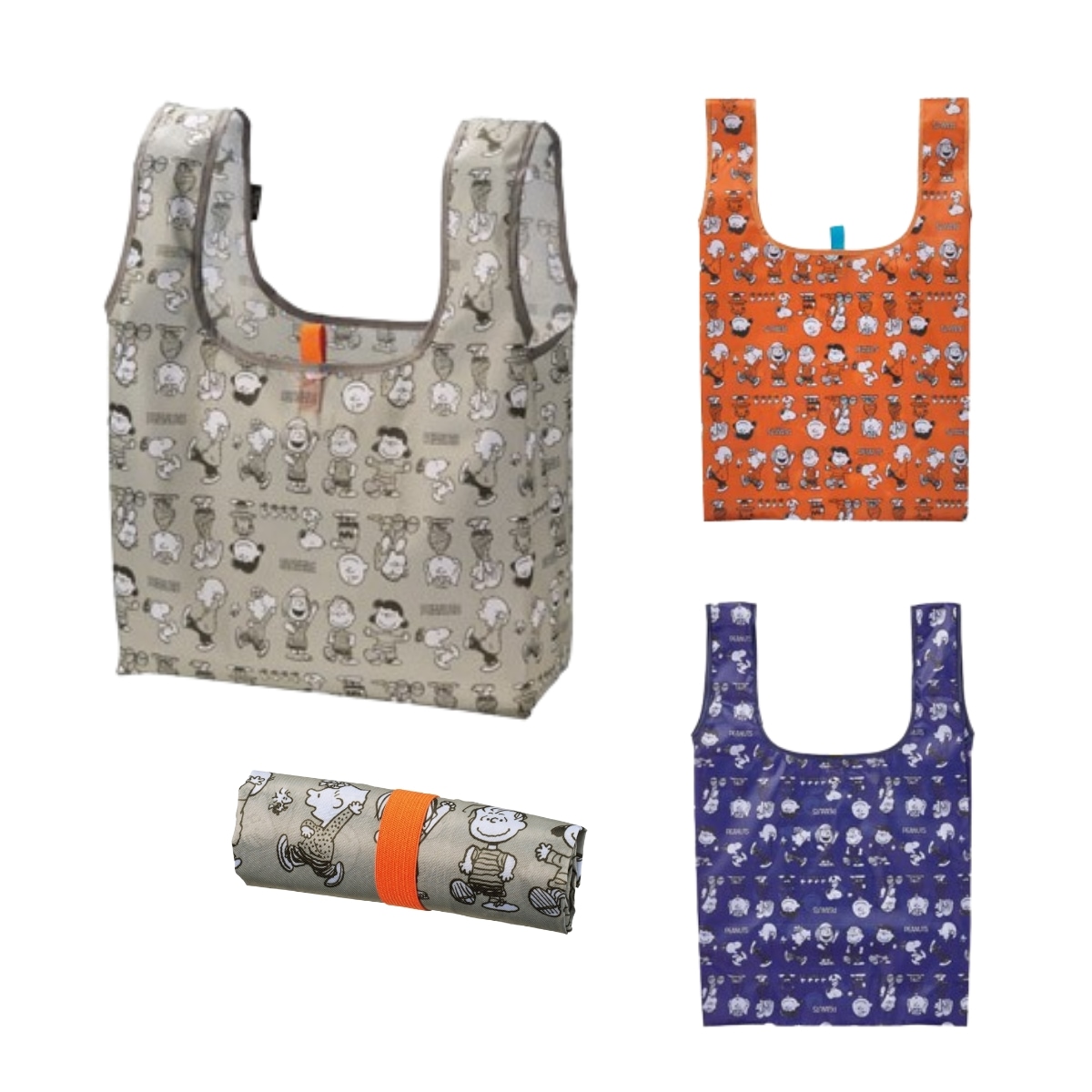 180個セット スヌーピーラインデイリーバッグ エコバッグ コンパクト収納可 ショッピングバッグ おしゃれで主婦に人気 粗品 景品 ノベルティ イベント 記念品 参加賞