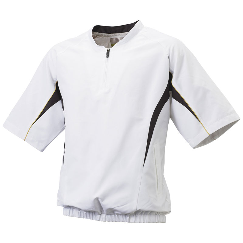 SSK(エスエスケイ) ハーフZIP半袖裏メッシュプレジャン 野球 ウェア グランドコート BWP2411H