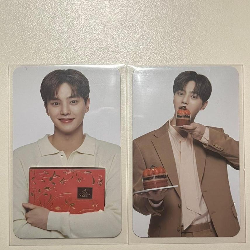 [公式] SONG KANG x GODIVA WHITE DAY SPECIAL ONLINE Promotional PHOTOCARD SET