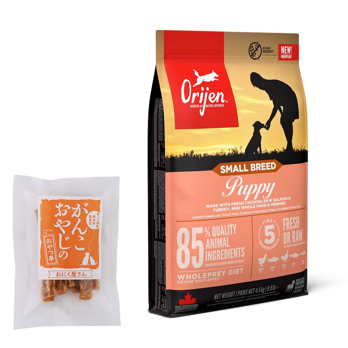 スモールブリード パピー 4.5kg【国産たじま鶏ジャーキー20g付き】