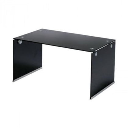 東谷 ガラステーブルS ブラック PT-28BK