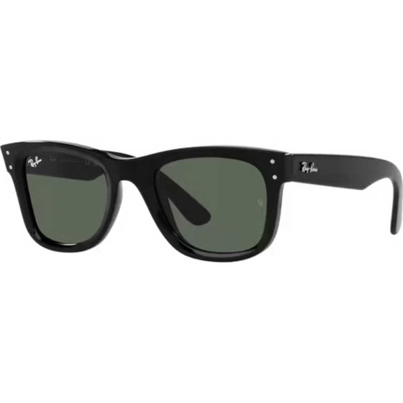 レイバン　RayBan サングラス WAYFARER REVERSE 53mm ポリッシュブラック/グリーンG-15　RBR0502S 6677VR(53)