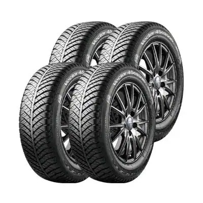 26年製 [4本セット] Vector 4Seasons Hybrid 195/65R15 91H 15インチ 夏 冬 通年雪道 長持ち 省燃費 [営業日午前着金で即出荷][取付店へ直送可]
