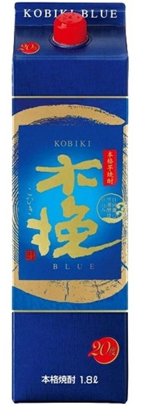 【送料無料】雲海酒造 木挽 BLUE ブルー 20度 パック 1800ml 1.8L12本【北海道東北四国九州沖縄県は必ず送料がかかります】