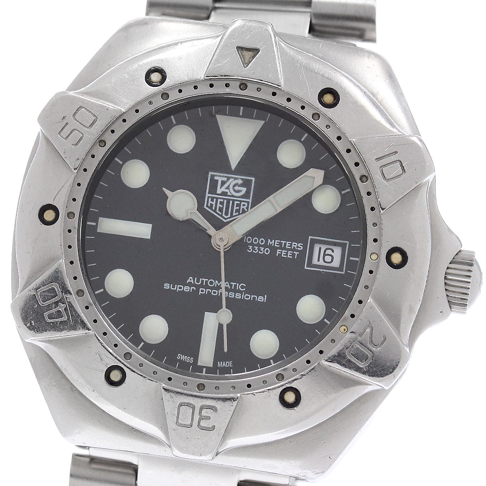 タグホイヤー TAG HEUER 840.006-2 スーパープロフェッショナル デイト 自動巻き メンズ _950298【中古】