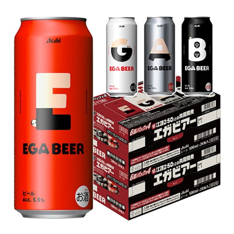 エガビアー アサヒ EGA BEER 500ml×48本 数量限定 アサヒビール 長S