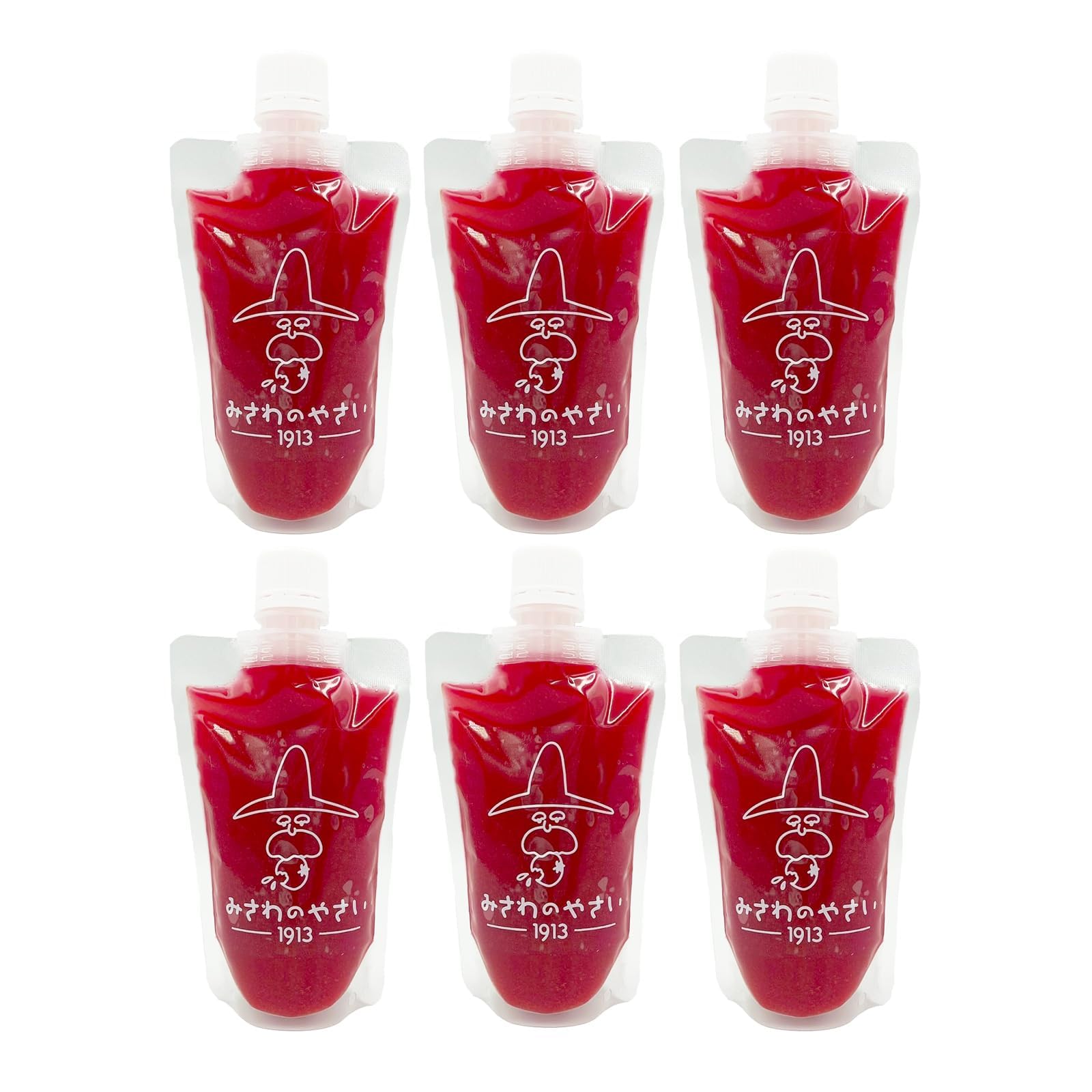 Blood コールドプレスジュース 6本セット (ビーツ / トマト / ニンジン / ショウガ / りんご / オレンジ) 冷凍