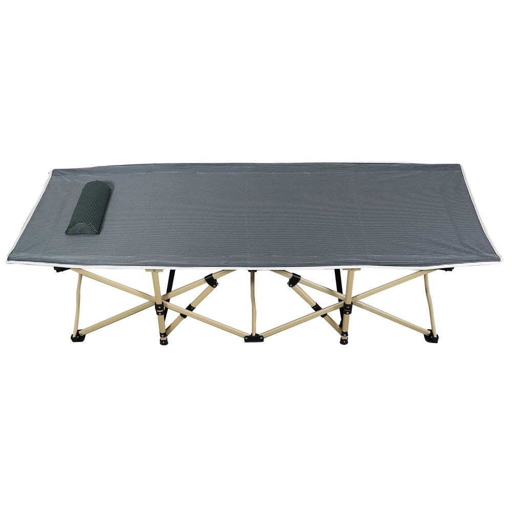 （まとめ買い）折り畳み式簡易ベッド 耐荷重250kg 52314 [x3セット]