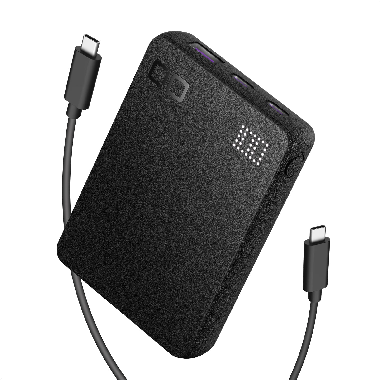 CIO モバイルバッテリー PD Type-C 30W 薄型 軽量 [薄さ16mm] 10000mAh 3ポート iPhone 15/ Android/Macbook/ノートPC/iPad用 USB