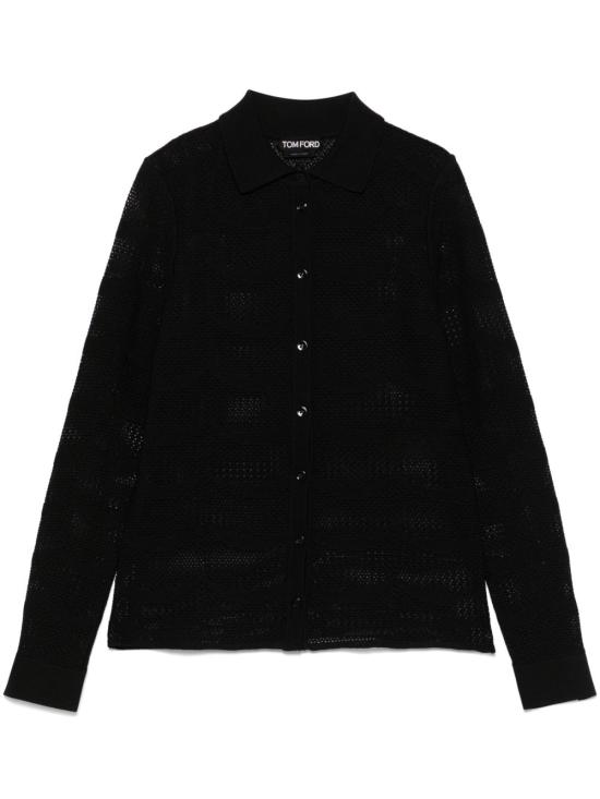 TOMFORD Women Shirts CAK373 YAX844LB999 Black