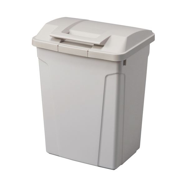 （まとめ） アスベル ハンドル付 分別ペール 70Lライトグレー 1台 (×3セット) 9,448円