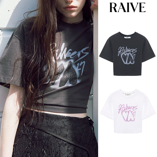 Blur Love Graphic 半袖 Tシャツ_2色