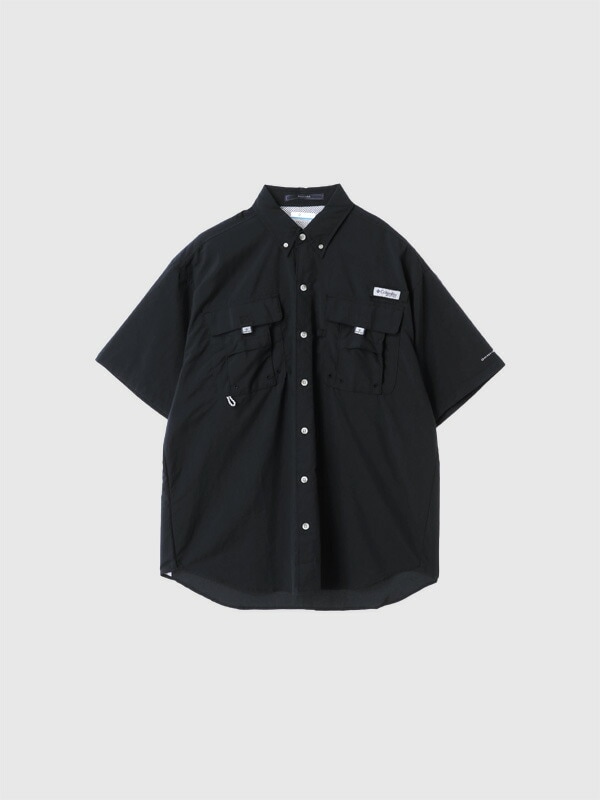 Columbia コロンビア シャツ メンズ レディース ユニセックス 半袖 Bahama II S/S Shirt フィッシングシャツ 機能素材 FM7047