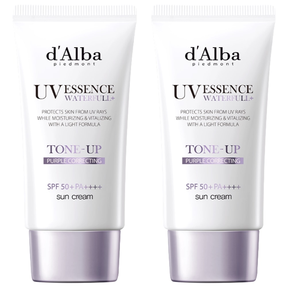 ビーガン ウォータフル パープル トーンアップ サンクリーム 50ml×2個