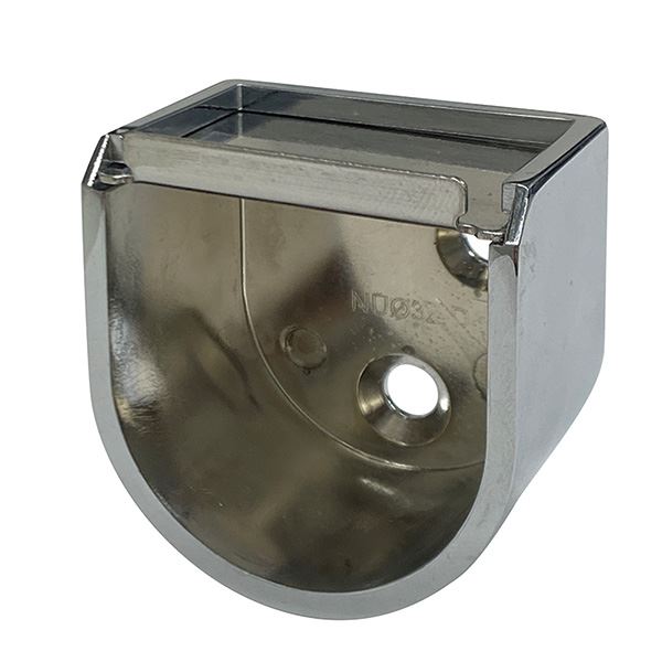 水上 U型パイプソケット 25φN(高さ25.4mm) [30個入] (0901-01125)