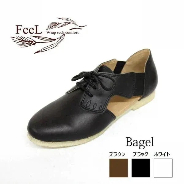 レディースシューズ レディースファッション 靴 Bagel ベーグル アッパー 良質 アニリンレザー