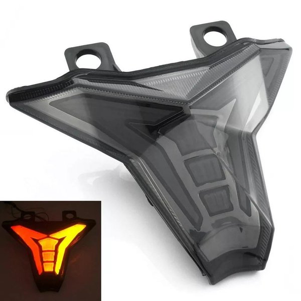 自動オートバイLED リア ライト リア ブレーキライトステアリング信号cqs用カワサキ 20142016 z1000/2016 zx10r