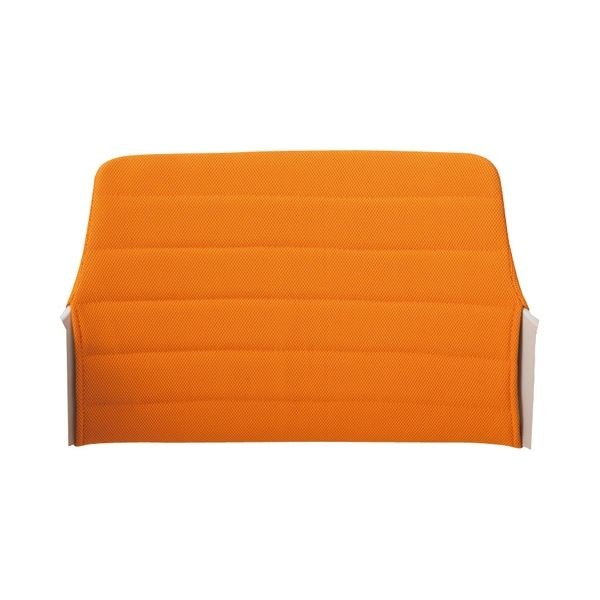 (まとめ) オカムラ VILLAGE ミーティングチェア用背カバー オレンジ 8VCC1P-FTC8 1枚 椅子別売 (×5セット)