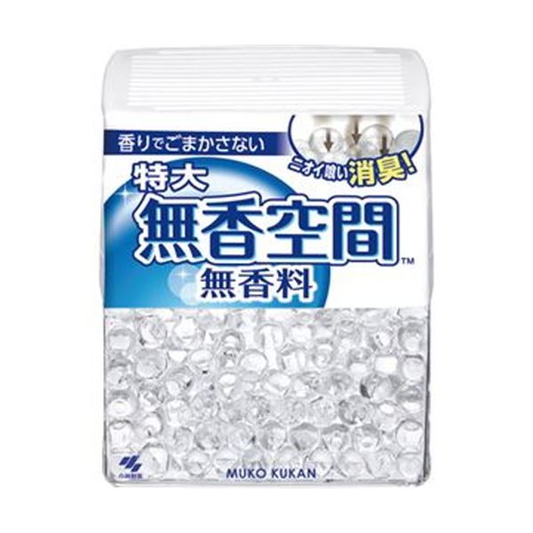 （まとめ）小林製薬 無香空間 特大 本体 630g 1個(×20セット)