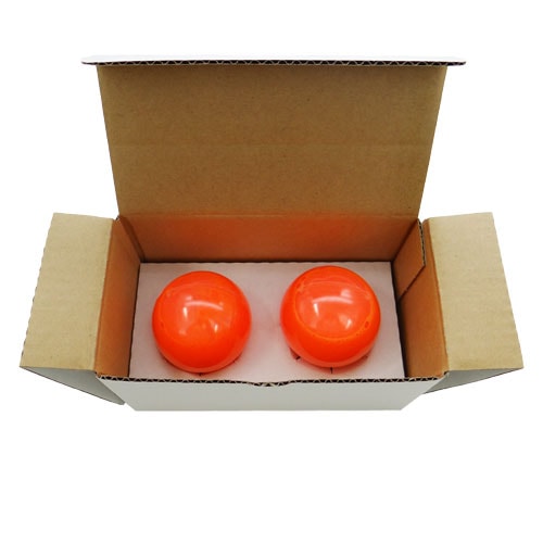 防犯用カラーボール　(65mm玉2個入)