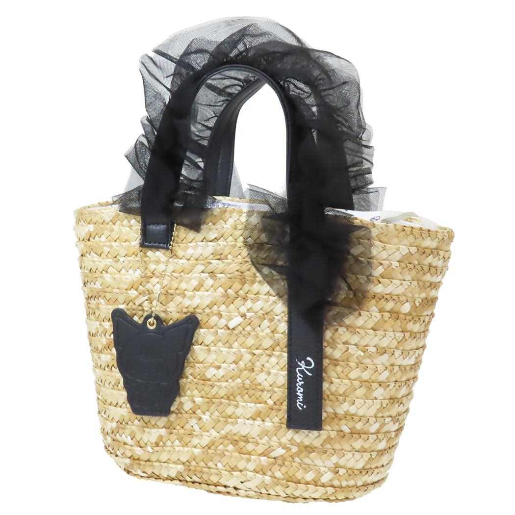 クロミ 手提げかばん チュールハンドルトートバッグ サンリオ キャラクター グッズ