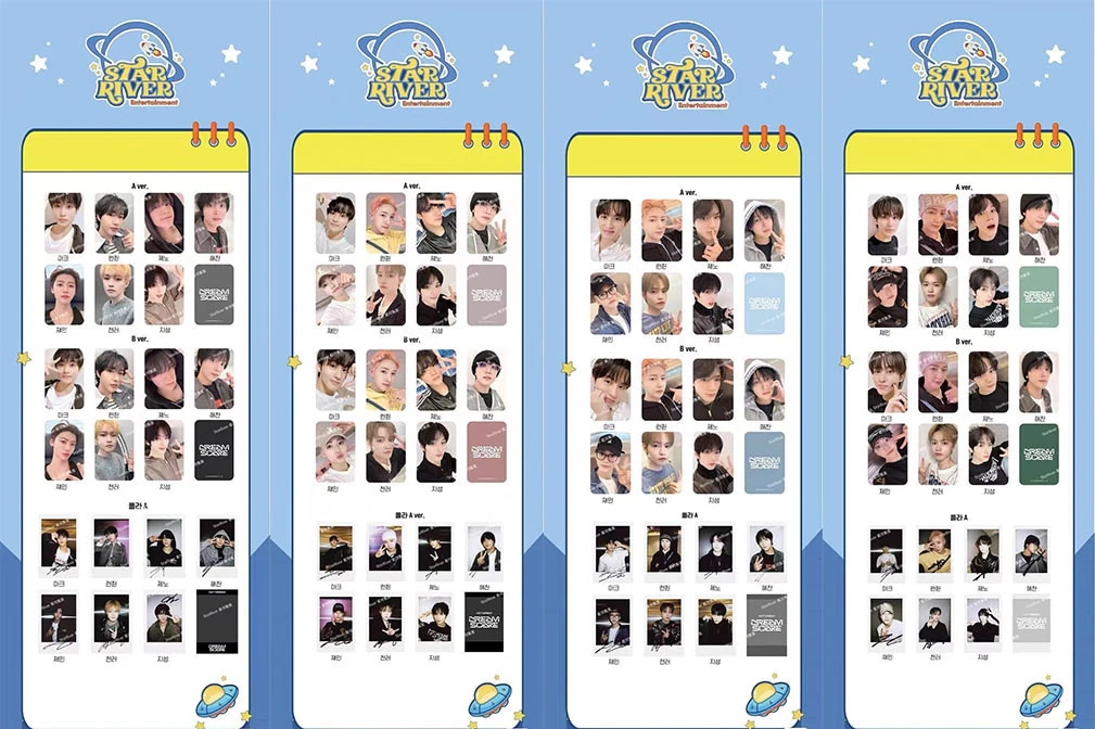 NCTdream 地租 StarRiver sr1.0/ 2.0/ 3.0/ 4.0　 特典　/ポラロイド　７枚セット/１４枚セット