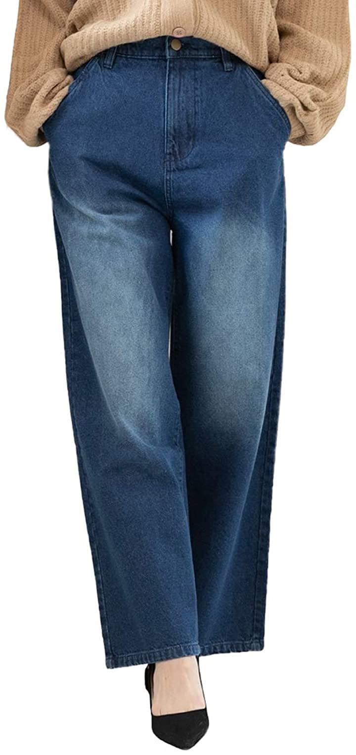 NE ゆったり ワイド ベイカー パンツ 大きい サイズ レデイース レディス れでぃーす 女 女性 女子 女の子 ガール ガールズ women ウィメン 女性用 冬(ネイビー, 4L)