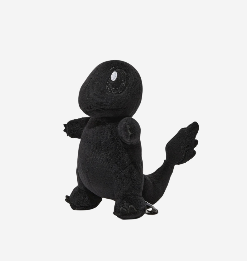 TBP PLUSH TOY BLACK M SIZE ヒトカゲ M Fragment x Pokemon INN Thunderbolt Proje